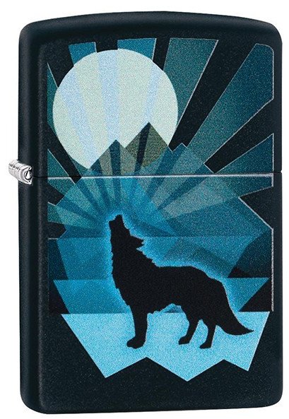 

Запальничка Zippo Wolf And Moon Design (29864)