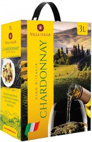 

Вино Villa Italia Chardonnay белое сухое 3л (VTS2903510)