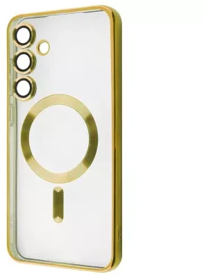 

Wave Metal Color Case with Magnetic Ring Gold for Samsung S931 Galaxy S25