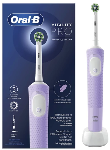 Акція на Braun Oral-B D103.413.3 Vitality Pro Lilac Mist від Stylus