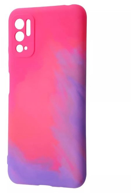 

Wave Watercolor Case Pink/Purple для Xiaomi Redmi Note 10 5G/Poco M3 Pro