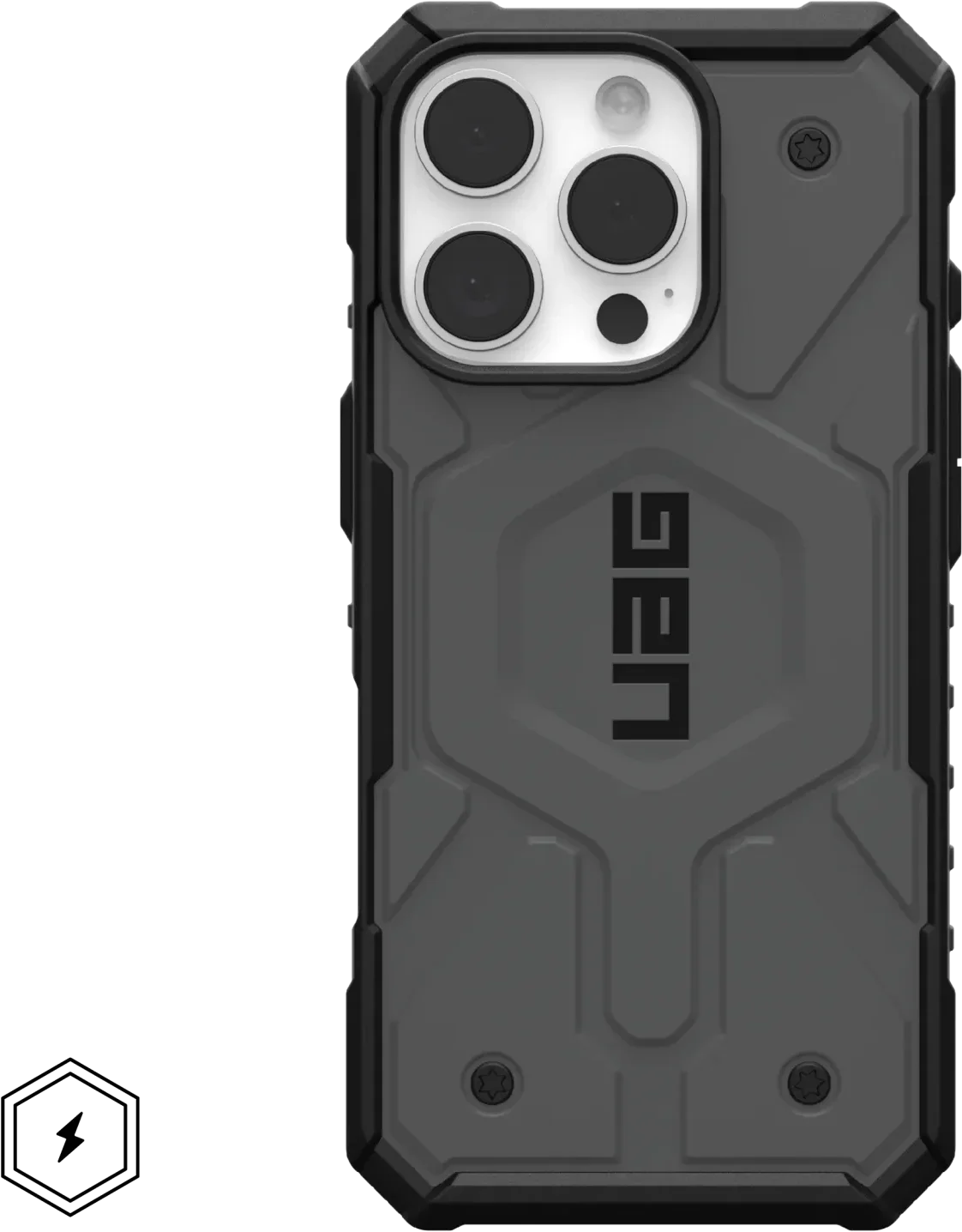 

Urban Armor Gear Uag Pathfinder Magsafe Silver (114468113333) for iPhone 16 Pro