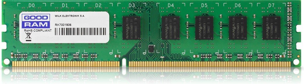 

Goodram 4 Gb DDR3 1333 MHz (GR1333D364L9S/4G)