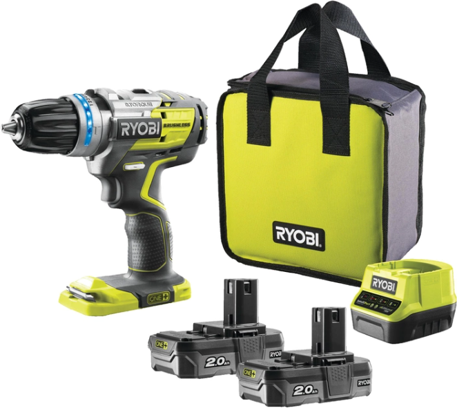 

Шуруповерт-дрель Ryobi ONE+ R18PDBL-220S (5133003436)