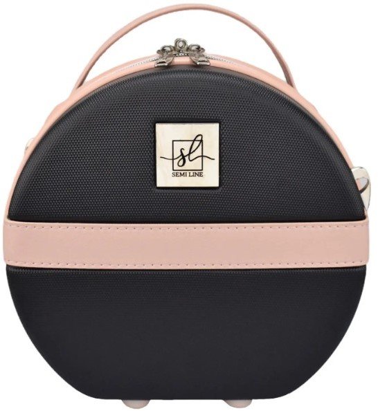 

Бьюти-кейс Semi Line 5L Black/Pink Cream черный/розовый (T5671-1)