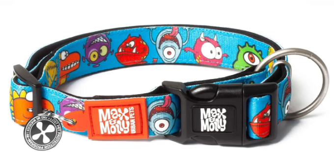 Акція на Ошейник Max & Molly Smart Id Collar - Little Monsters/L для собак (4894512021099) від Stylus