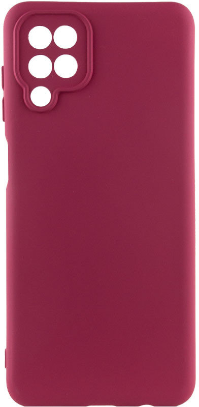 

Lakshmi Case Silicone Cover Full Camera Marsala для Samsung A125 Galaxy A12/M127 Galaxy M12