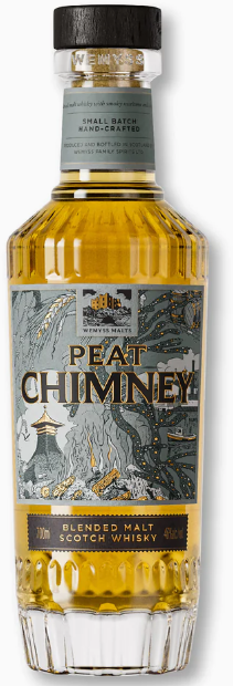 Акція на Виски Wemyss Family Spirits Peat Chimney Blended Malt Scotch Whisky 46 % 0.7 л (WHS040232144943) від Stylus