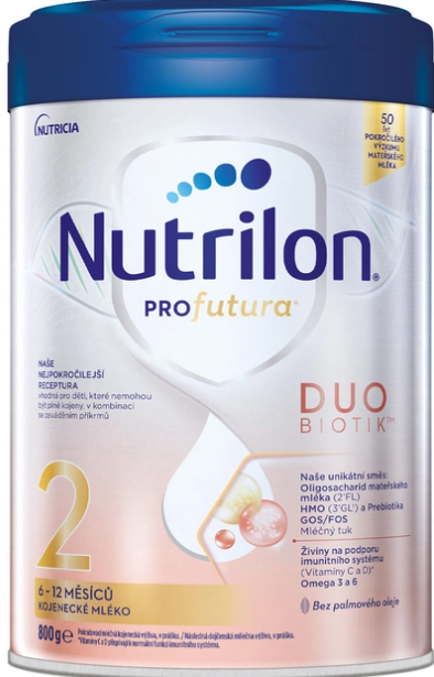 Акция на Смесь молочная сухая Nutrilon Profutura 2 для детей от 6 до 12 месяцев 800 г (8718117612093) от Stylus