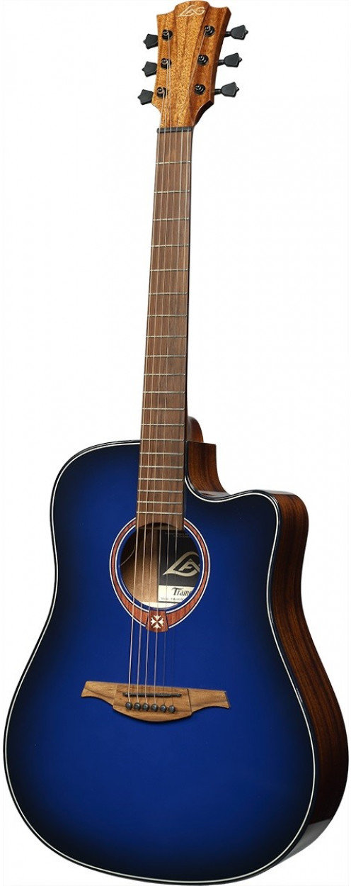 

Электроакустическая гитара Lag Tramontane Special Edition T-BLUE-DCE (Blue Burst)