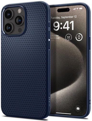 

Spigen Liquid Air Navy Blue (ACS06563) для iPhone 15 Pro Max