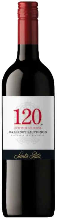 

Вино Santa Rita 120 Cabernet Sauvignon Reserva Especial D.O. червоне, сухе 13.5% (0.75 л) (MAR7804330311101)