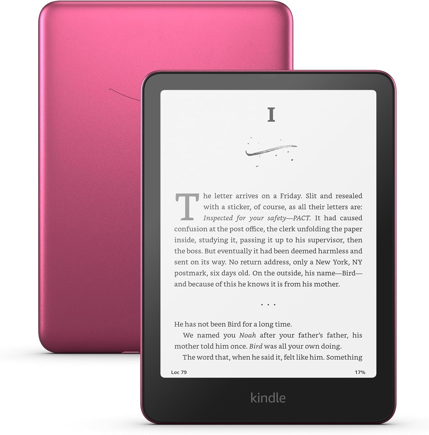 Акція на Amazon Kindle Paperwhite 12th Gen. 2024 Signature Edition 32Gb Metallic Raspberry від Y.UA