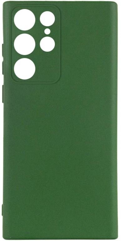 

Lakshmi Case Silicone Cover Full Camera Dark Green for Samsung S928 Galaxy S24 Ultra