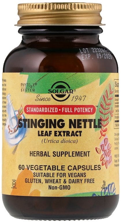 

Solgar Stinging Nettle Leaf Extract, 60 Vegetable Capsules (SOL04144)