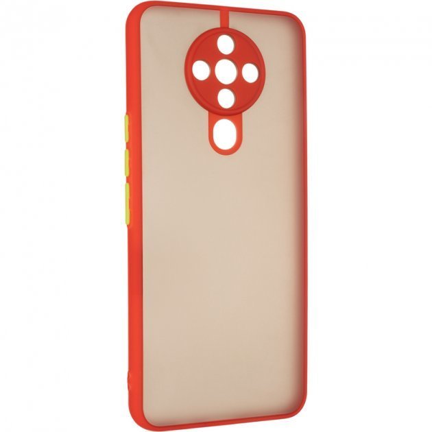 

Gelius Mat Case New with Bumper Red для Tecno Spark 6