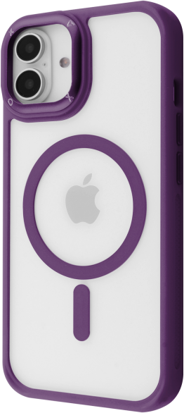 

Proove Clear Essence Case with Magnetic Ring Deep Purple for iPhone 16