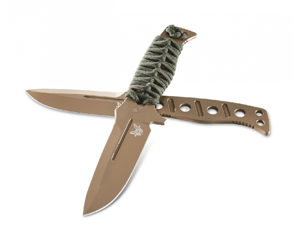 Акція на Benchmade Sibert Adamas фікс паракорд tan (375FE-1) від Stylus