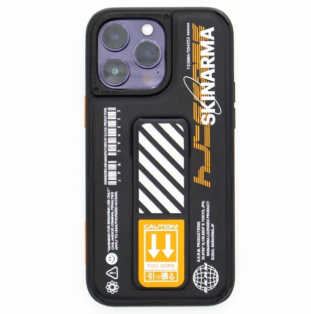 

SkinArma Shingoki with Grips-Tand Black/Orange for iPhone 14 Pro Max