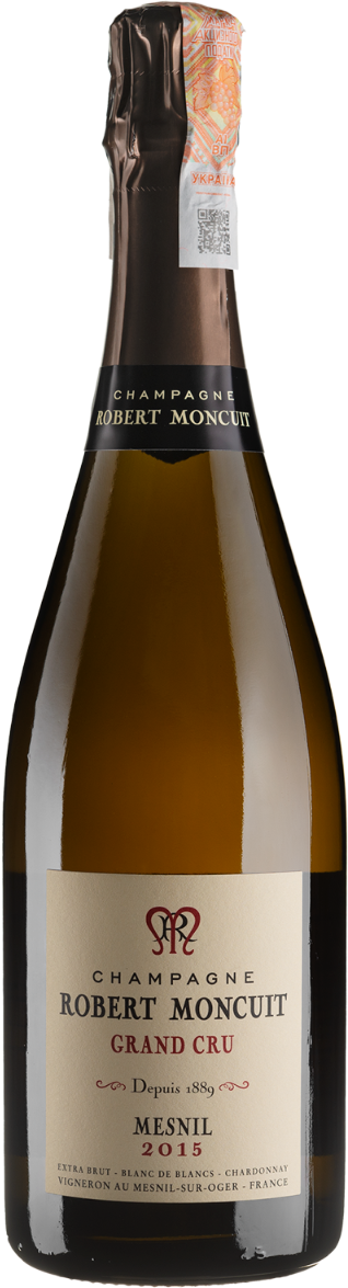 

Ігристе вино Robert Moncuit Blanc de Blancs 2015, біле екстра-брют, 0.75л 12.5% (BWT2607)