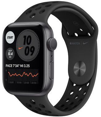 

Apple Watch Nike Se 44mm Gps Space Gray Aluminum Case with Anthracite / Black Nike Sport Band (MYYK2, MKQ83) Ua