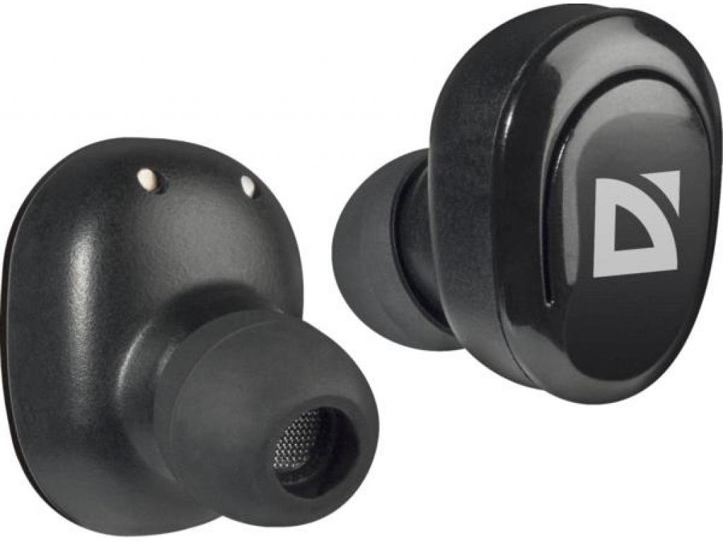 Акція на Defender Twins 635 Bluetooth Black (63635) від Stylus