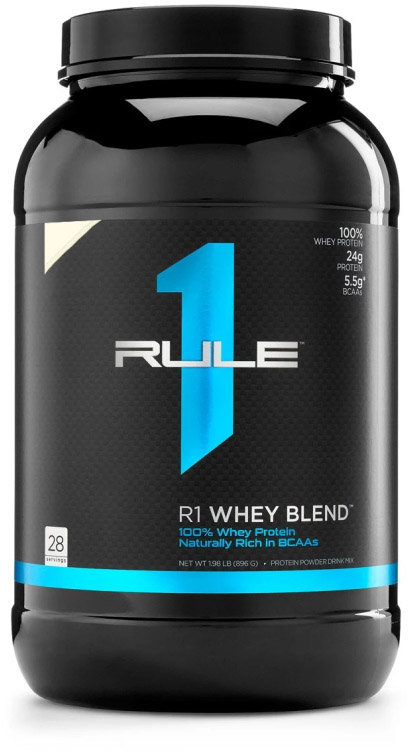 

Rule 1 Whey Blend 908 g /28 servings/ Toasted Cinnamon Cereal