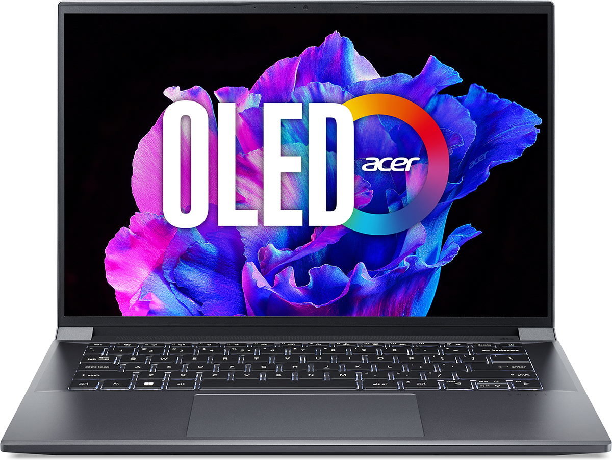 Акція на Acer Swift X Oled SFX14-71G (NX.KEVEX.13G) від Stylus