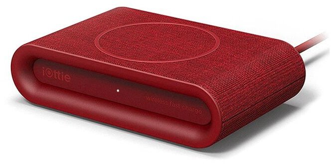 Акція на iOttie iON Wireless Fast Charging Pad Plus 10W Red (CHWRIO105RD) від Stylus