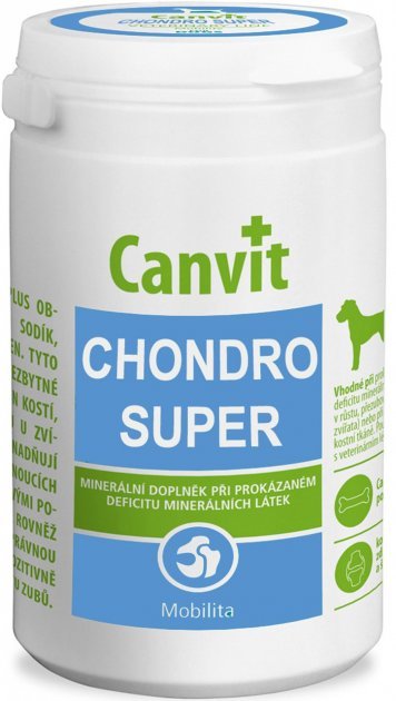 Акція на Витаминная добавка Canvit Chondro Super для ухода за суставами собак 500 г (can50818) від Stylus