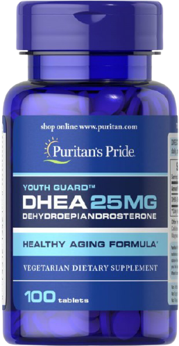 

Puritan's Pride Dhea 25 mg ДГЕА 100 таблеток