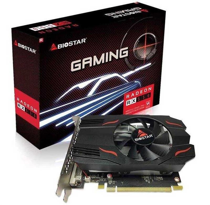 

Biostar RX550-4GB 4HDMI 4GB GDDR5