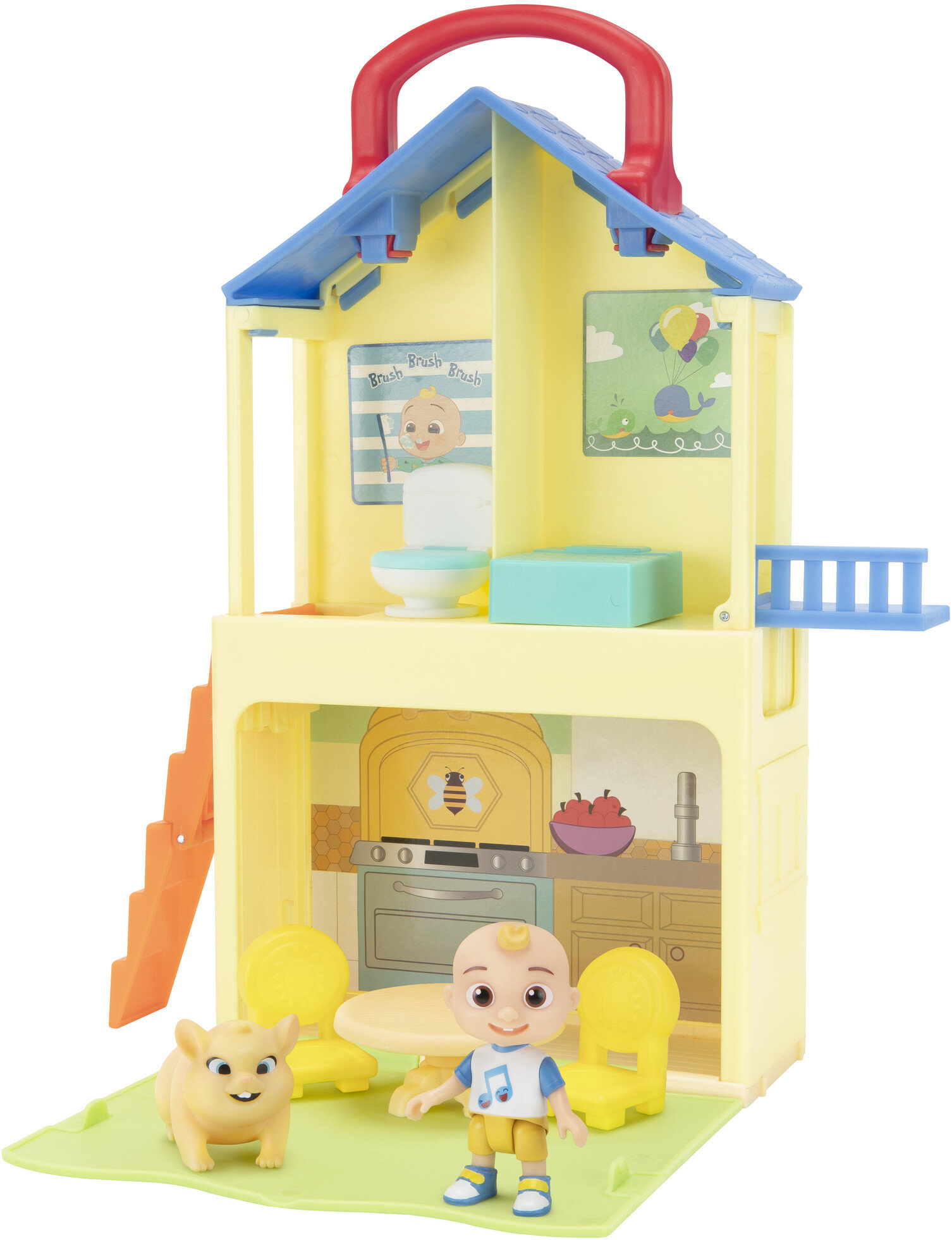 

Ігровий набір CoComelon Medium Playset Pop n' Play House 2 фігурки та 5 аксесуарів (CMW0109)