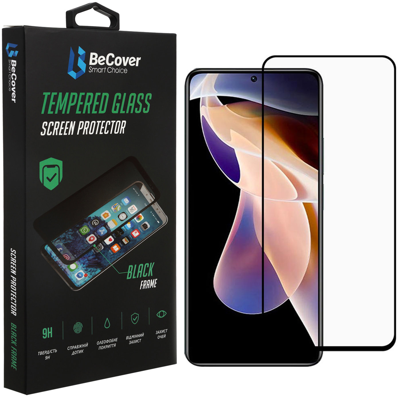 

BeCover Tempered Glass Black for Xiaomi Redmi Note 11 Pro / 11 Pro Plus (707140)