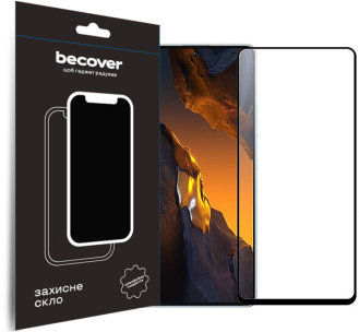 

BeCover Tempered Glass Black for Poco F5 (709743)