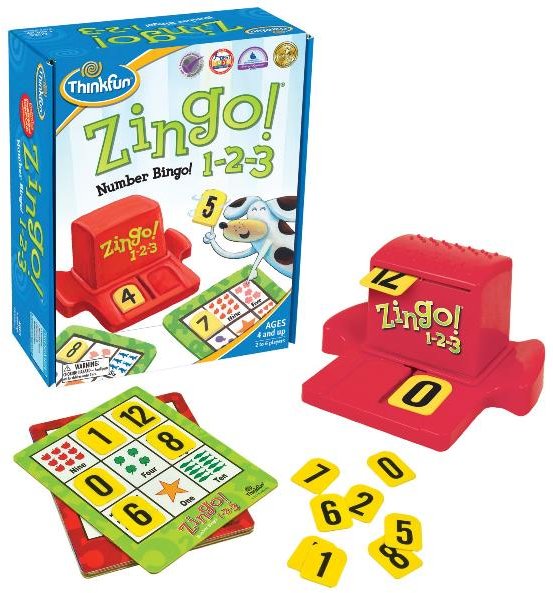 

Игра Зинго 1-2-3 ThinkFun Zingo 1-2-3