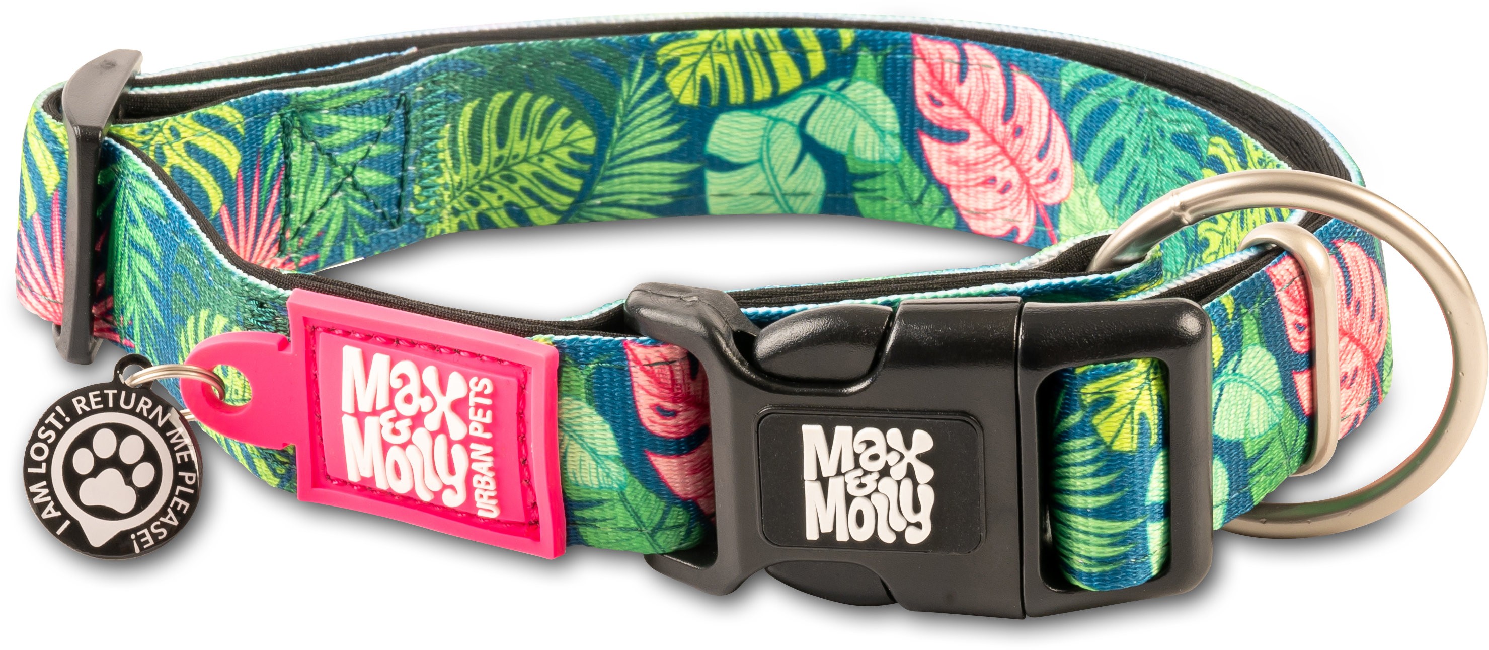 Акція на Ошейник для собак Max & Molly Urban Pets Smart Id Collar - Tropical/XS 22-35 см (4894512025271) від Stylus