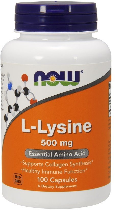 

Now Foods L-Lysine 500 mg Capsules 100 caps