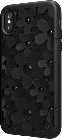 

SwitchEasy Fleur Aero-Tech PC+TPU Hybrid Case Black (GS-81-146-11) for iPhone X/iPhone Xs