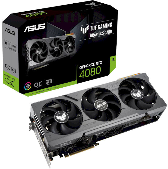 

Asus GeForce RTX4080 16Gb Tuf Oc Gaming (TUF-RTX4080-O16G-GAMING)