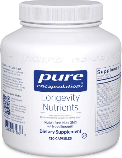 

Pure Encapsulations Longevity Nutrients Питательные вещества для долгожительства 120 капсул