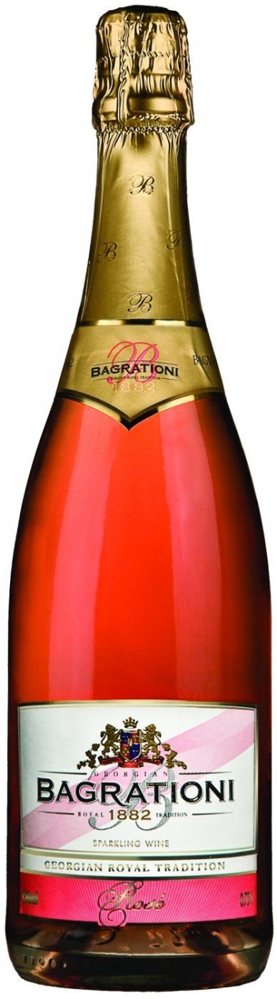 Акція на Вино Bagrationi Rose Semi-Sweet 0.75л (DDSAU3P009) від Stylus