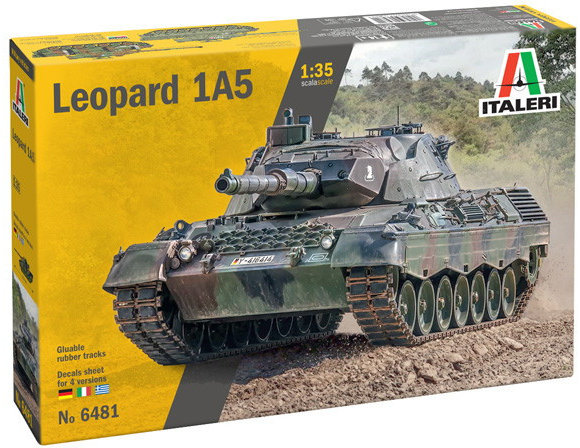 

Танк Italeri Leopard 1A5 (IT6481)