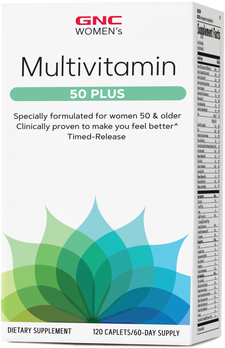 

Gnc Women's Multivitamin 50 Plus, 120 CapLets