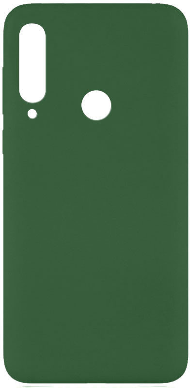 

Mobile Case Silicone Cover without Logo Dark green for Huawei Y6p