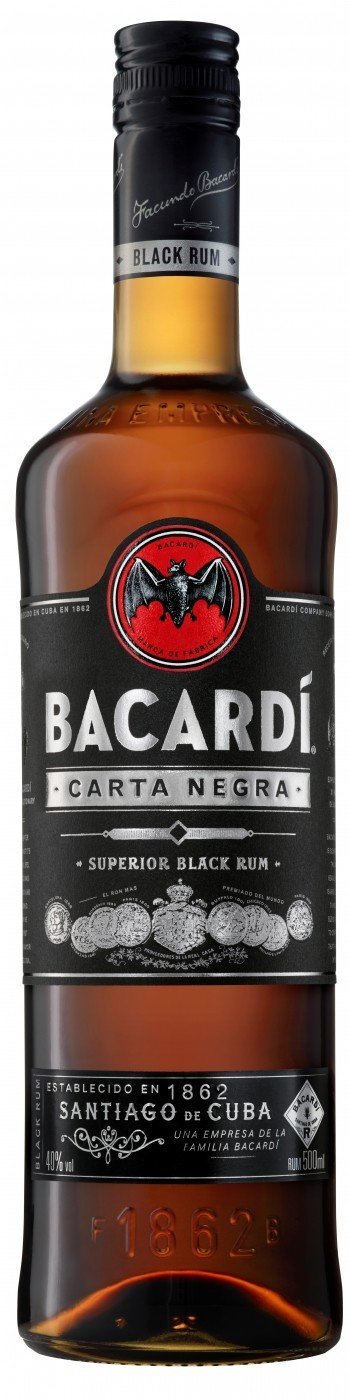 

Ром Bacardi Carta Negra 4 Years Old 0.5л 40% (PLK5010677033916)