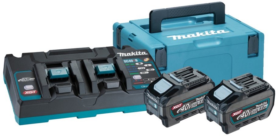 

Акумулятор та зарядний пристрій для електроінструменту Makita Xgt + DC40RB (191U13-9)