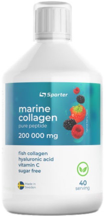 

Sporter Marine Collagen 200000 (Fish) Sugar Free 500 ml / 40 servings