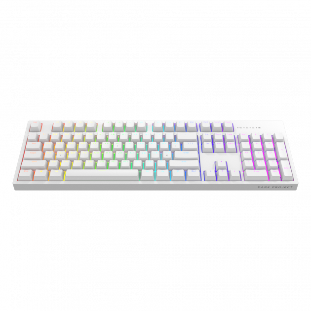 

Dark Project One KD104A White Pbt Gateron Mechanical Yellow (DPO-KD-104A-100100-GYL)