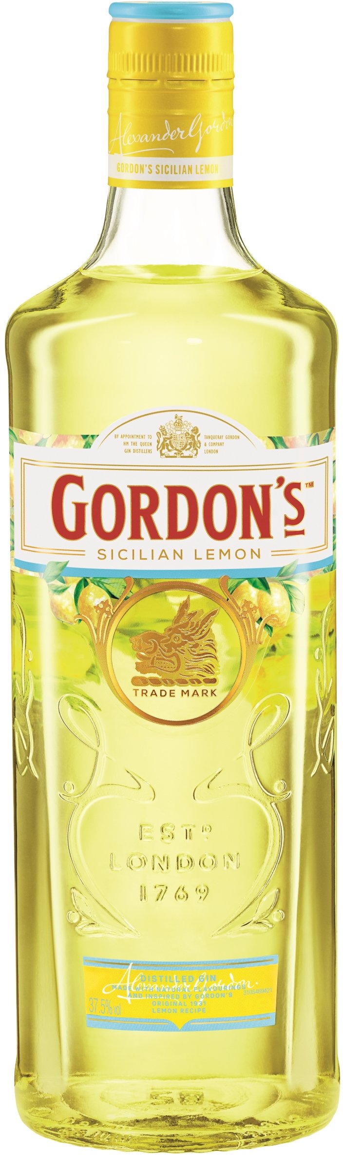 Акція на Джин Gordon's Sicilian Lemon 0.7 л (BDA1GN-GGO070-005) від Y.UA